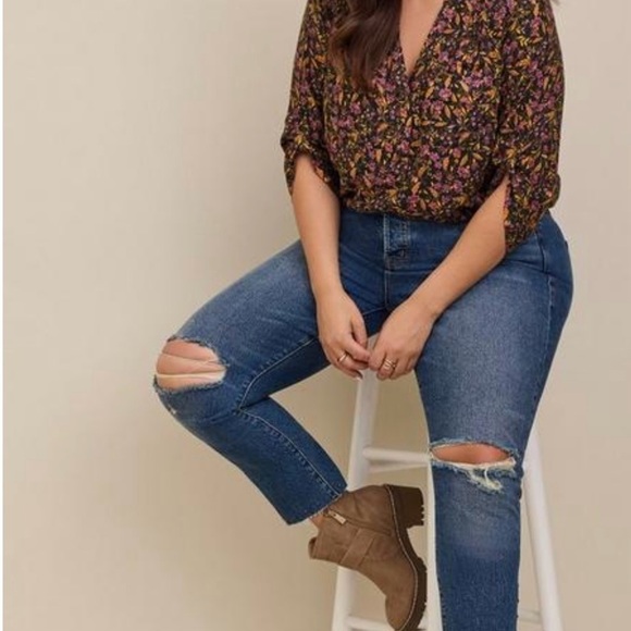 Harper Brushed Rayon Pullover 3/4 Sleeve Tunic Blouse/ size 0 - Picture 15 of 16